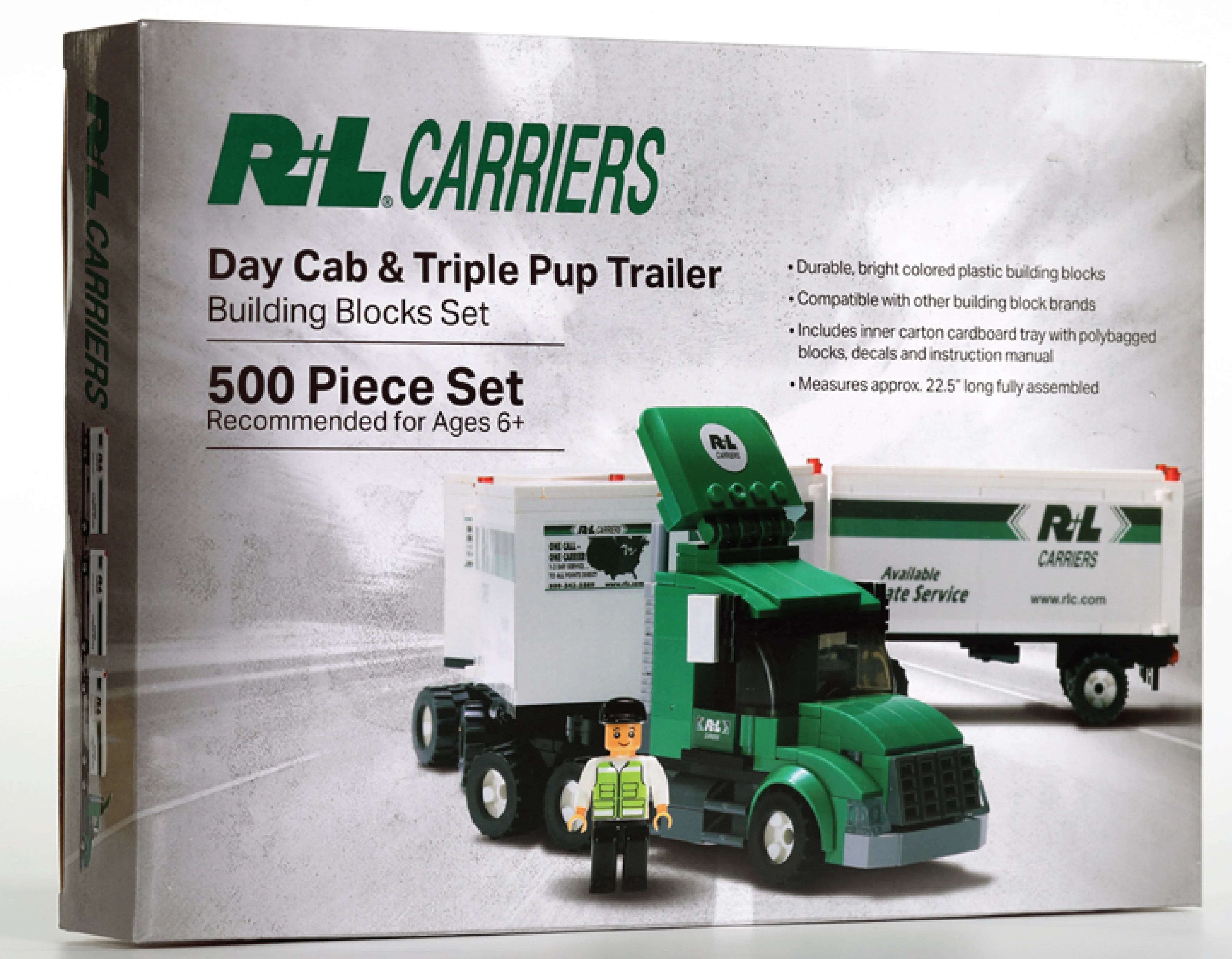 Triple Pup Truck Building Blocks Set - Image 12