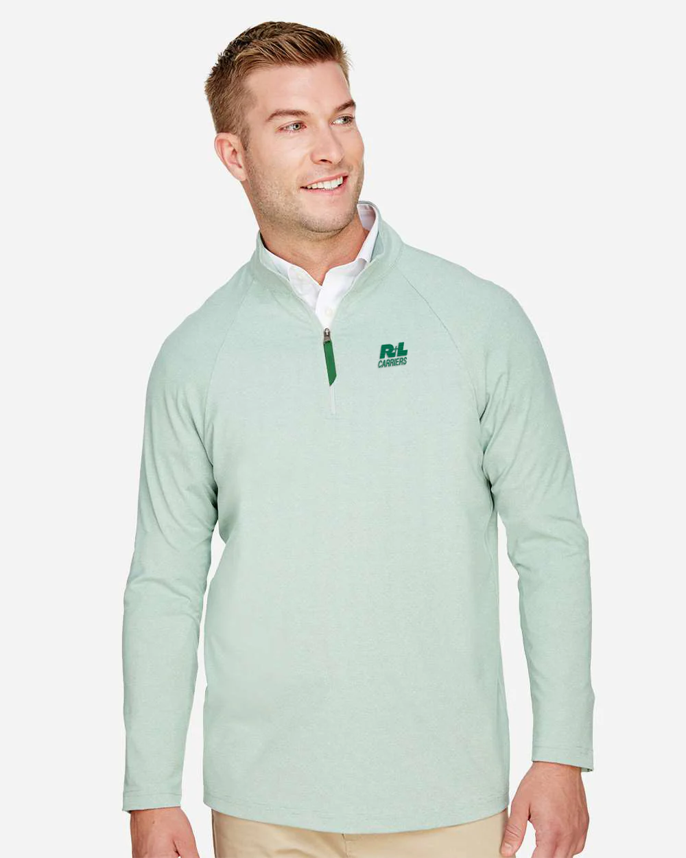 Devon & Jones CrownLux Performance® Clubhouse Quarter-Zip - Image 3