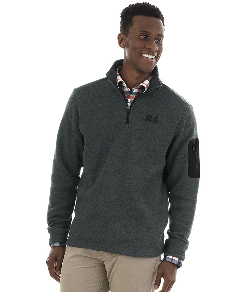 Toned Fleece Quarter-Zip Pullover *LII - Image 4