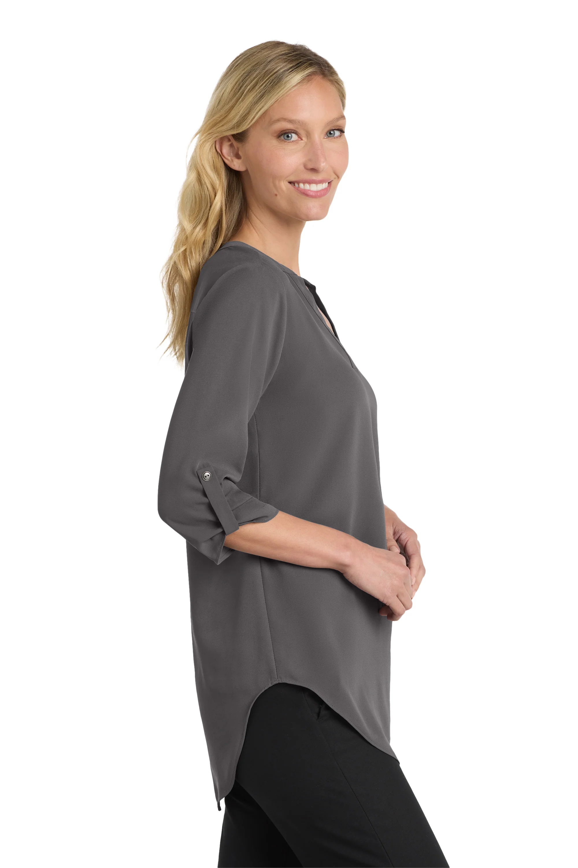 Women's 3/4-Sleeve Tunic Blouse - Image 6